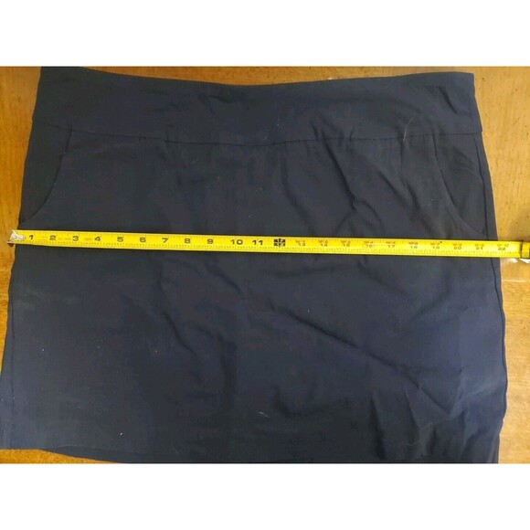 Zac & Rachel Navy Blue Skort Skirt Stretch Pockets Athletic Athleisure Size XL - Picture 5 of 6